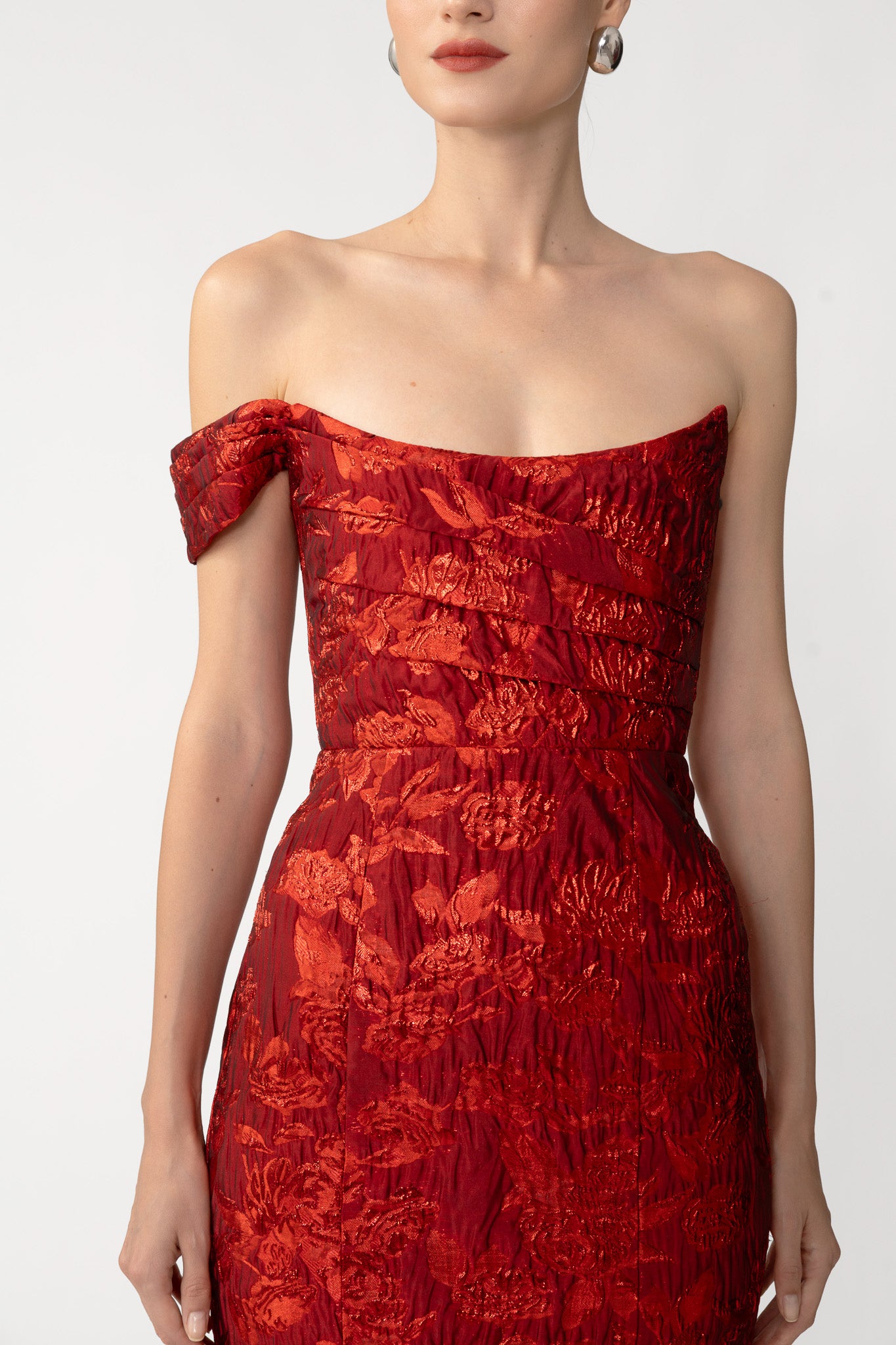 Jackson Jacquard Gown