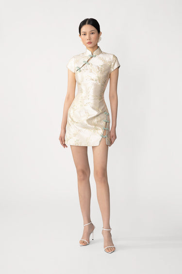 Jada Jacquard Mini Dress