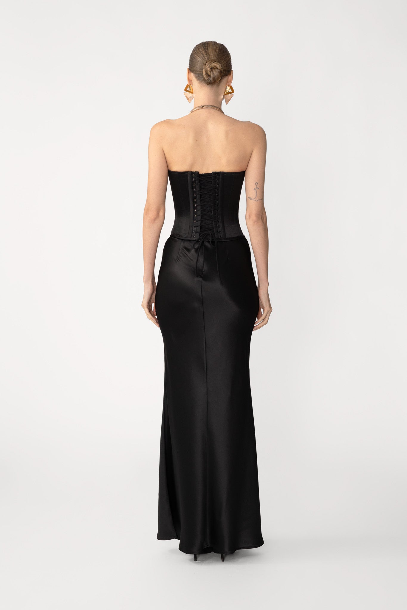 Della Satin Skirt