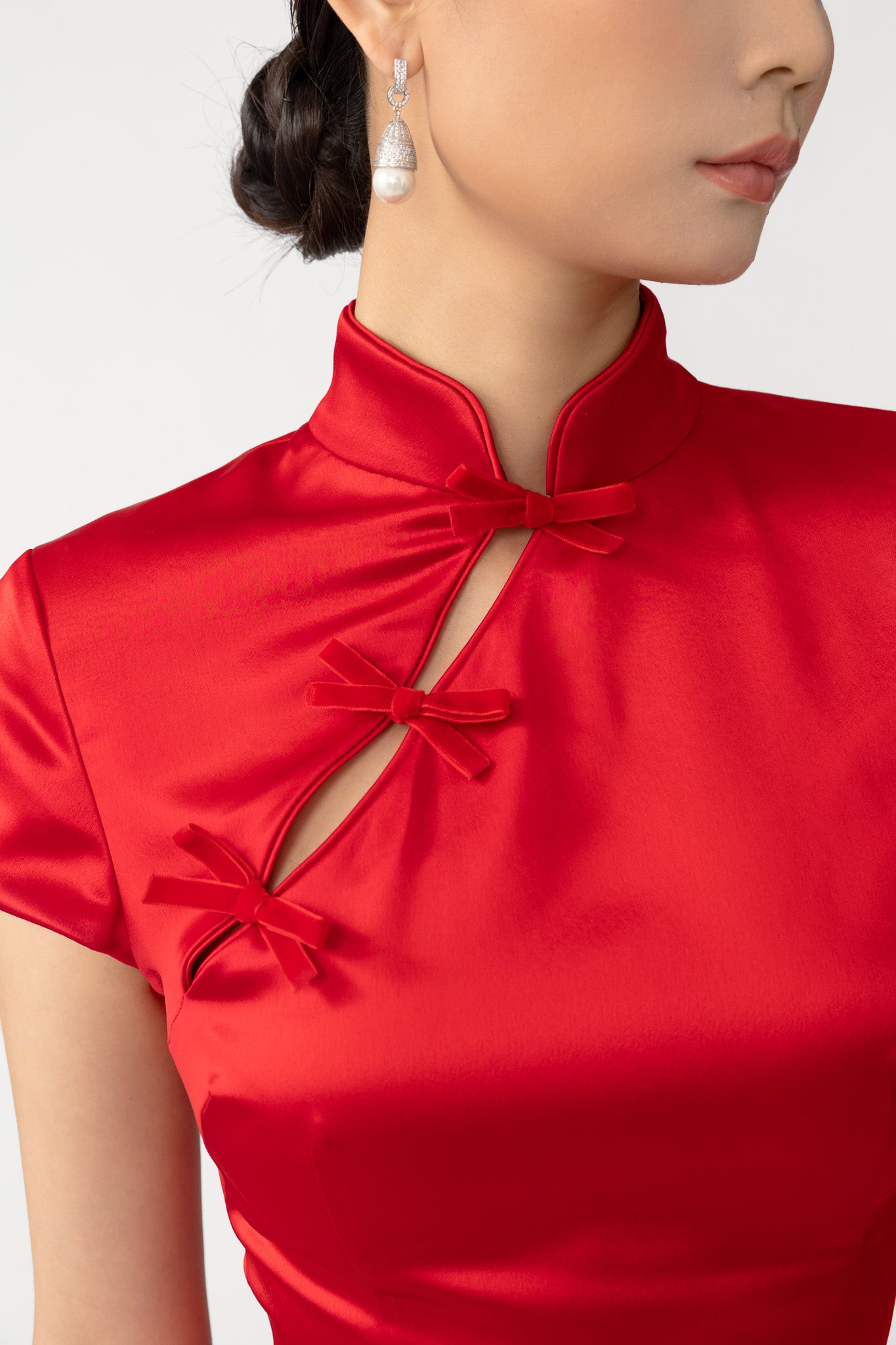 sau lee red dress SAU LEE Isabella Maxi Dress, Red