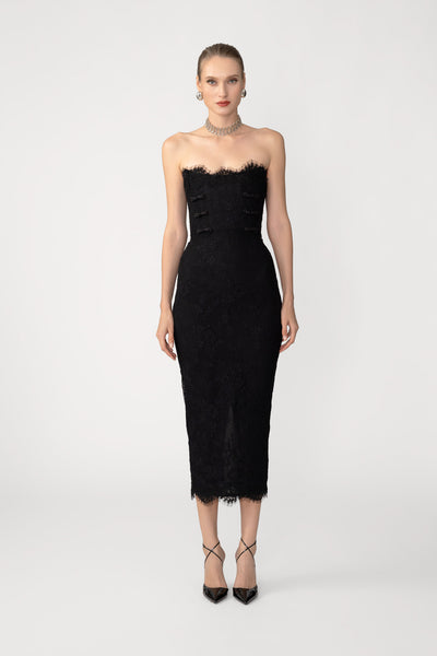 Sofina Lace Midi Dress SAU LEE Sofina Lace Midi Dress SAU LEE