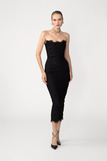 Sofina Lace Midi Dress
