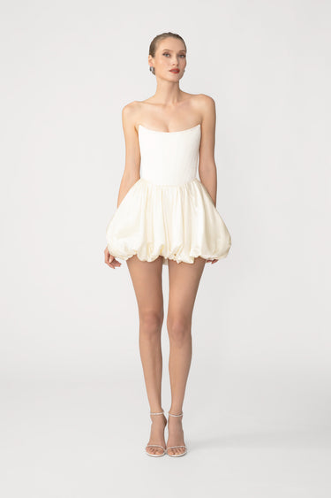 Lydia Satin Mini Dress