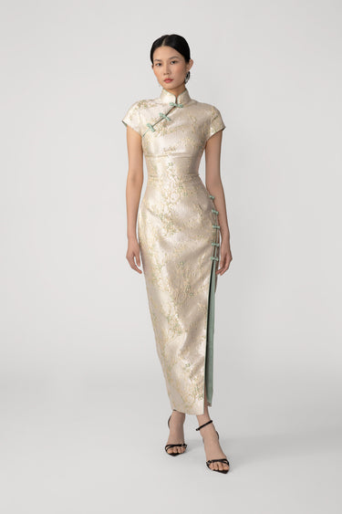Josephine Jacquard Dress SAU LEE Josephine Jacquard Dress SAU LEE
