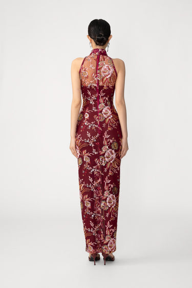 Audra Embroidered Maxi Dress SAU LEE Audra Embroidered Maxi Dress SAU LEE