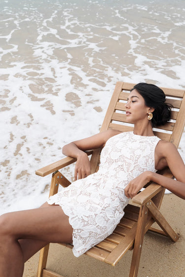 Silba Lace Mini Dress SAU LEE Silba Lace Mini Dress SAU LEE