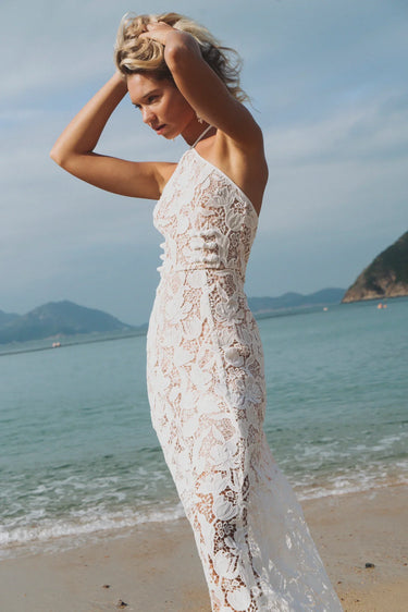 Rava Lace Midi Dress