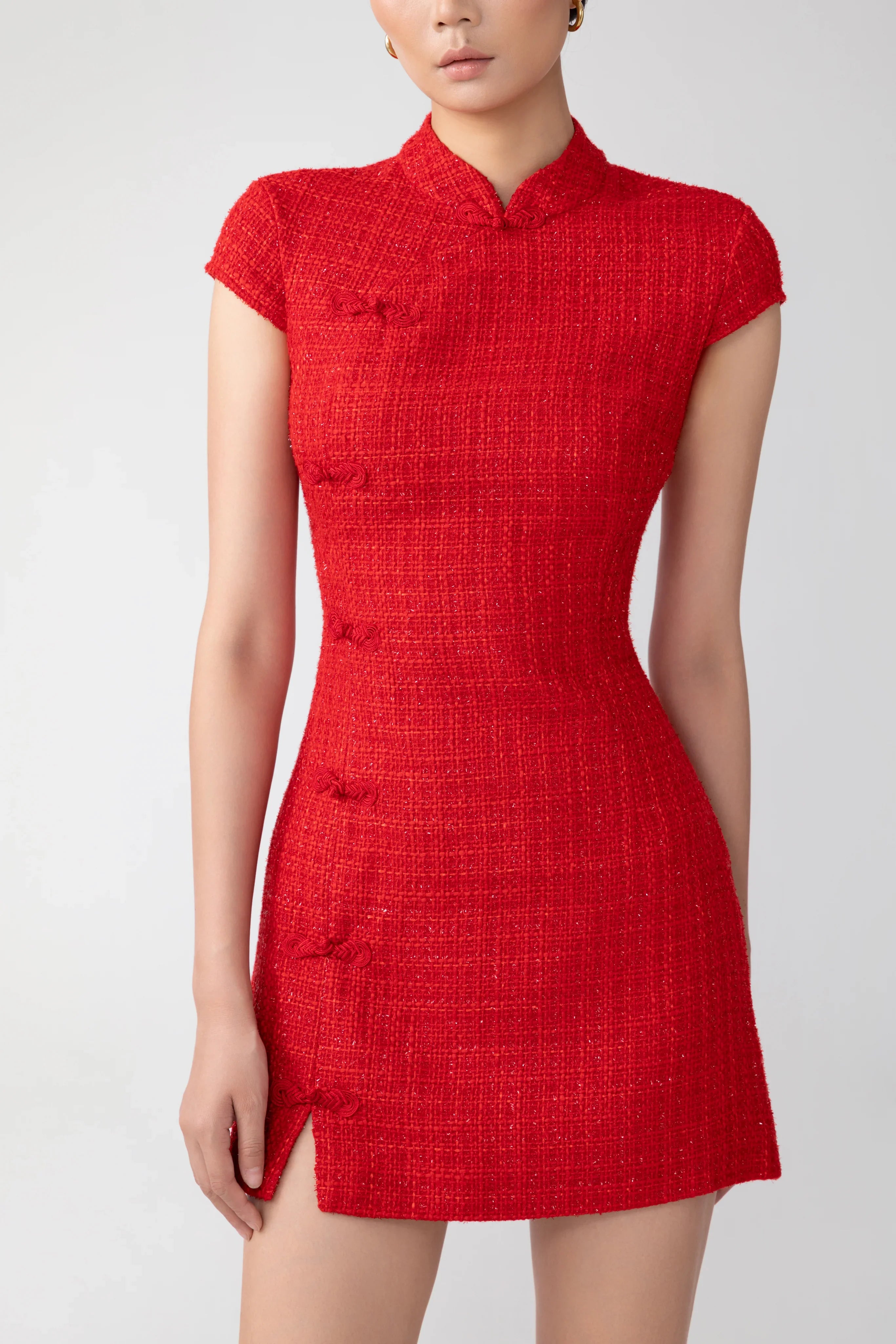 sau lee red dress SAU LEE Isabella Maxi Dress, Red