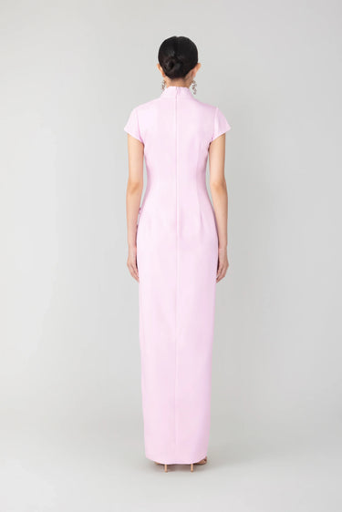 SAU LEE Isabella Maxi Dress - Pink / 00