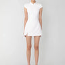 SAU LEE Natasha Tweed Mini Dress - White / 00