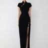 SAU LEE Isabella Maxi Dress - Black / 00