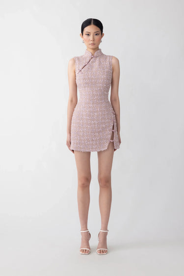 Ines Tweed Mini Dress