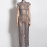 SAU LEE Ann Maxi Dress - Silver / 00