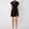 SAU LEE Ingrid Mini Dress - Black / 00