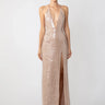 SAU LEE Onyx Gown - Nude / 00