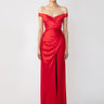 SAU LEE Paulina Gown - Red / 0