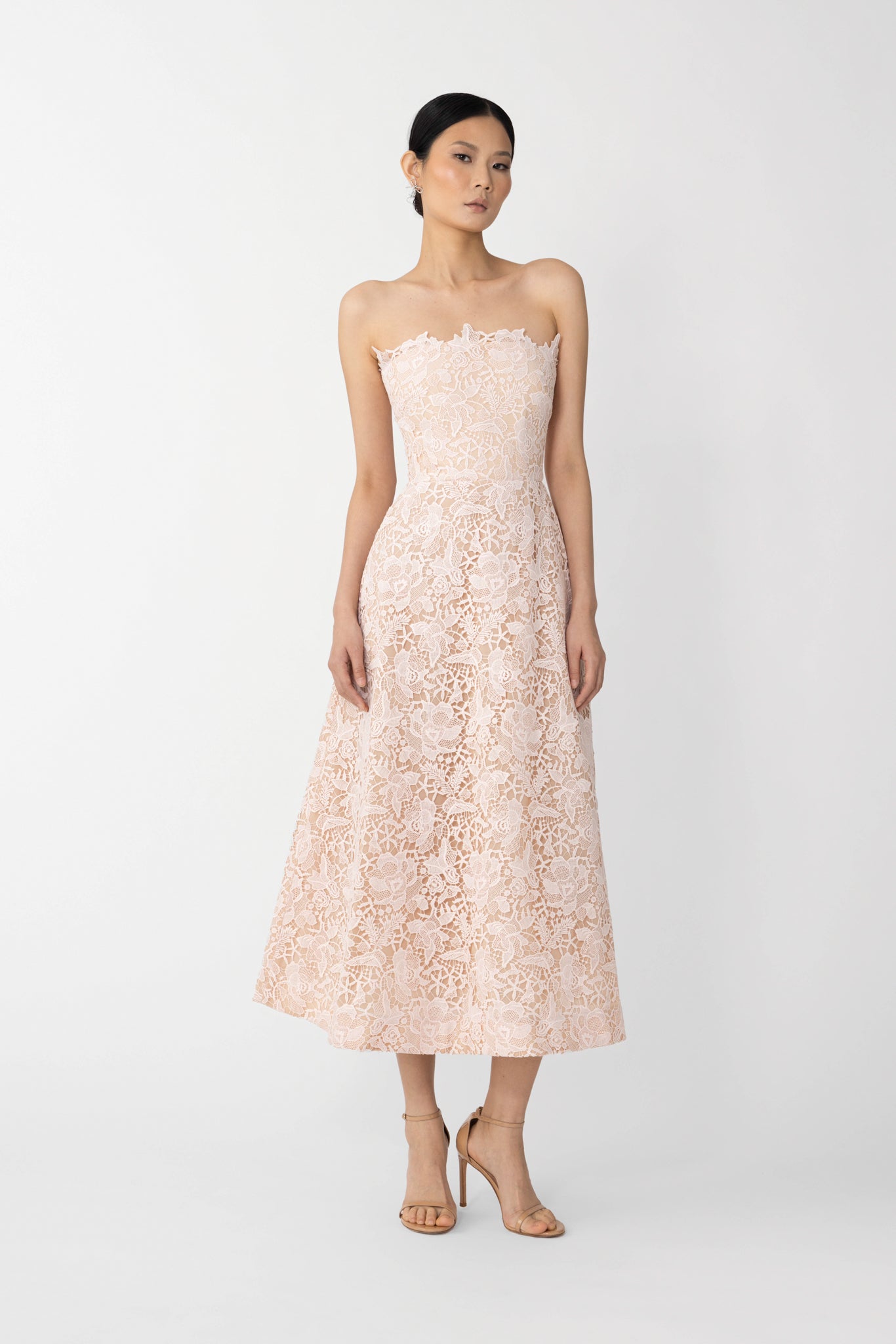 Rosalia Lace Midi Dress
