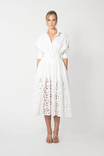 【suzen】Dinto Shirt Lace Dress Kennedy Eyelet Dress | Marciano