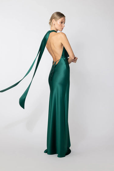 Pearl Satin Gown SAU LEE Pearl Satin Gown SAU LEE