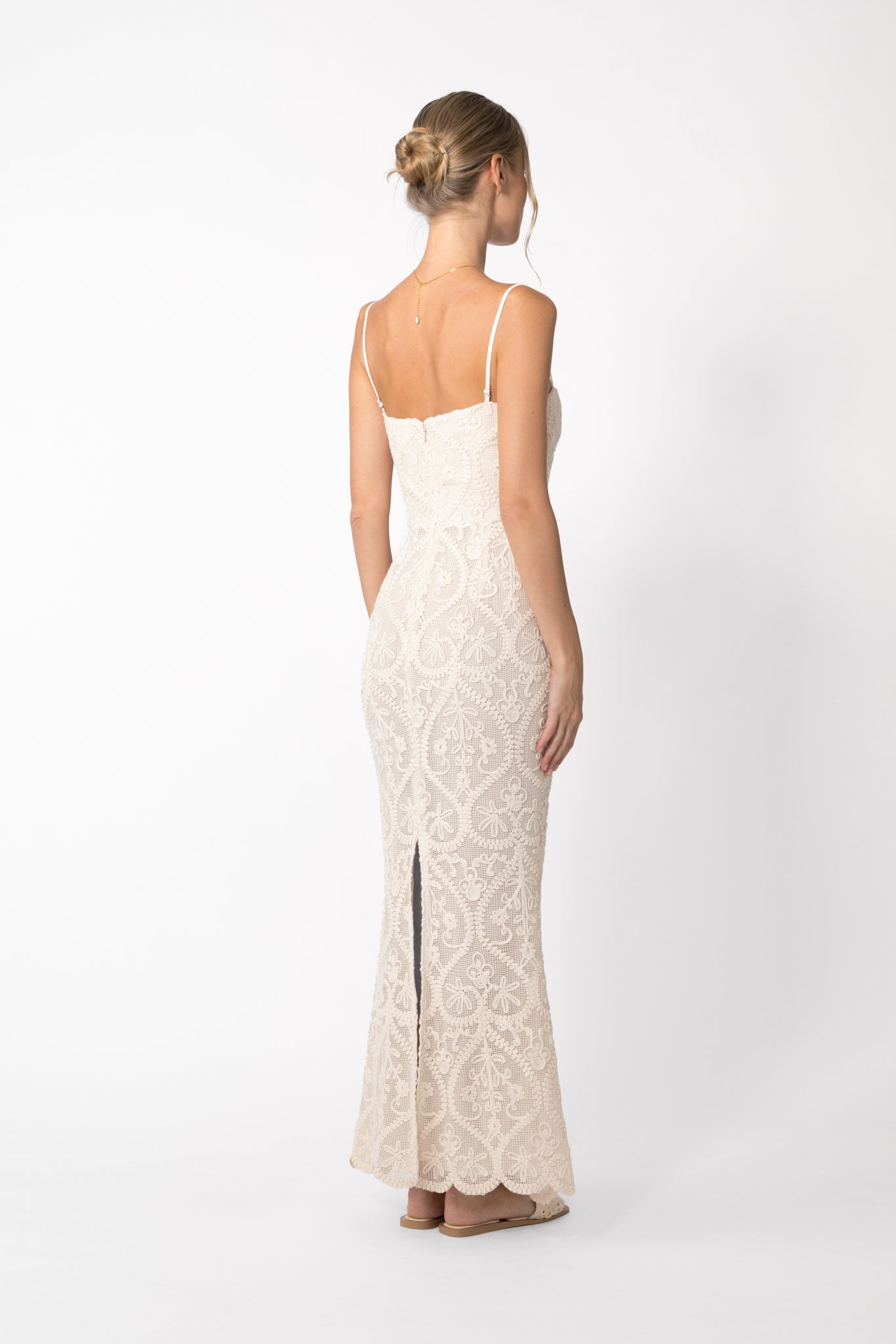 Amare Crochet Dress