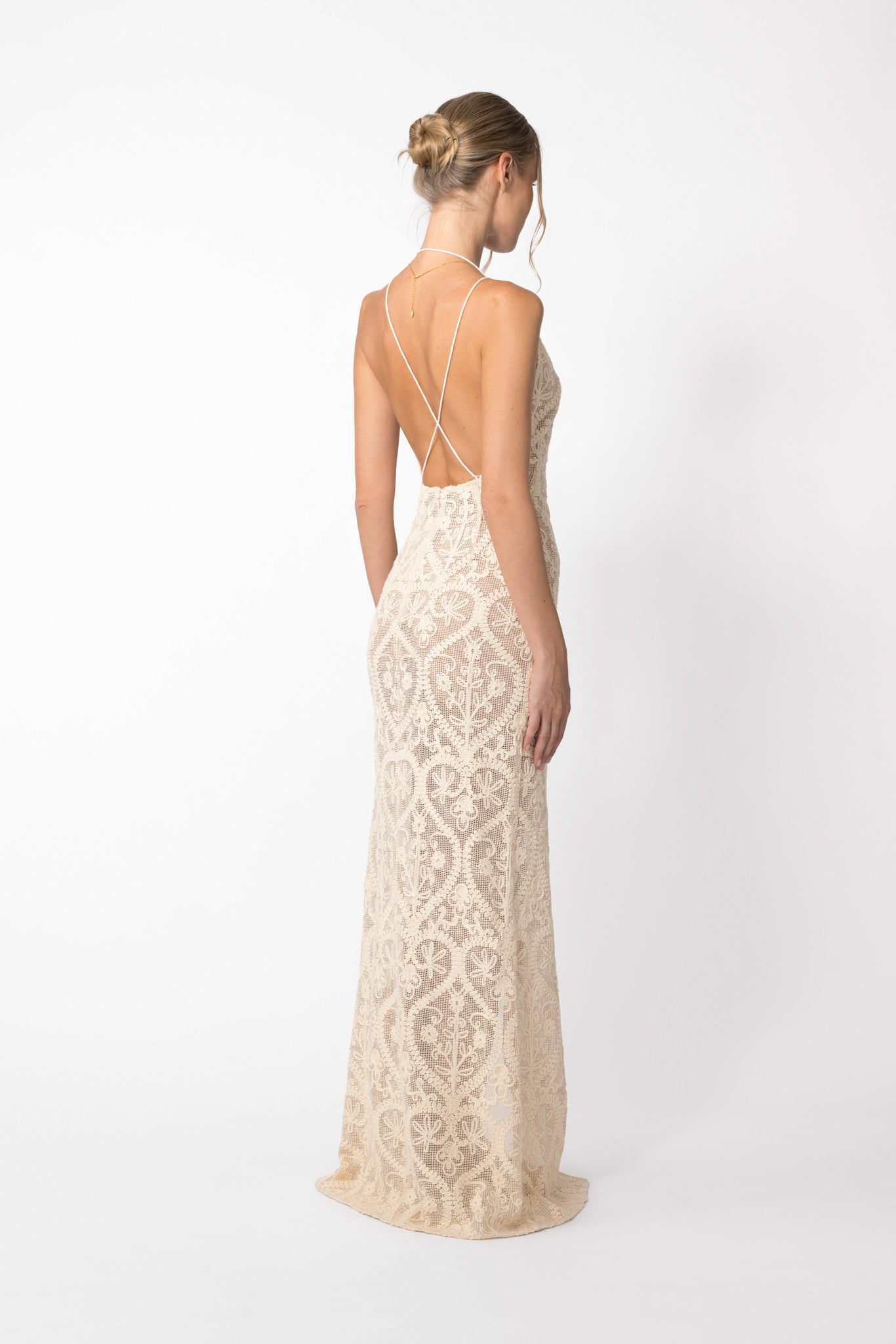 Frankie Amare Crochet Dress