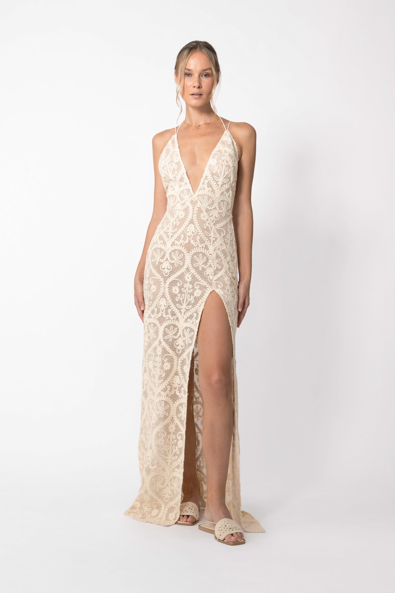 Frankie Amare Crochet Dress