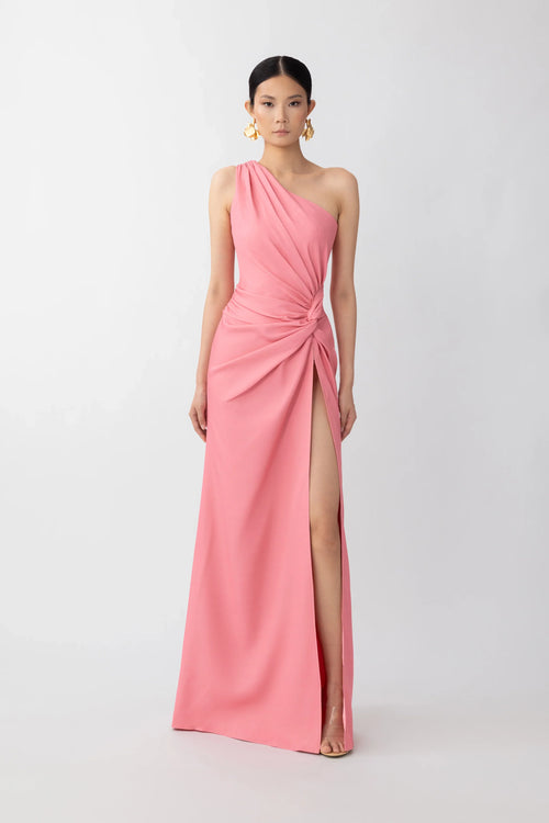 Sau Lee Helene One-shoulder Dress