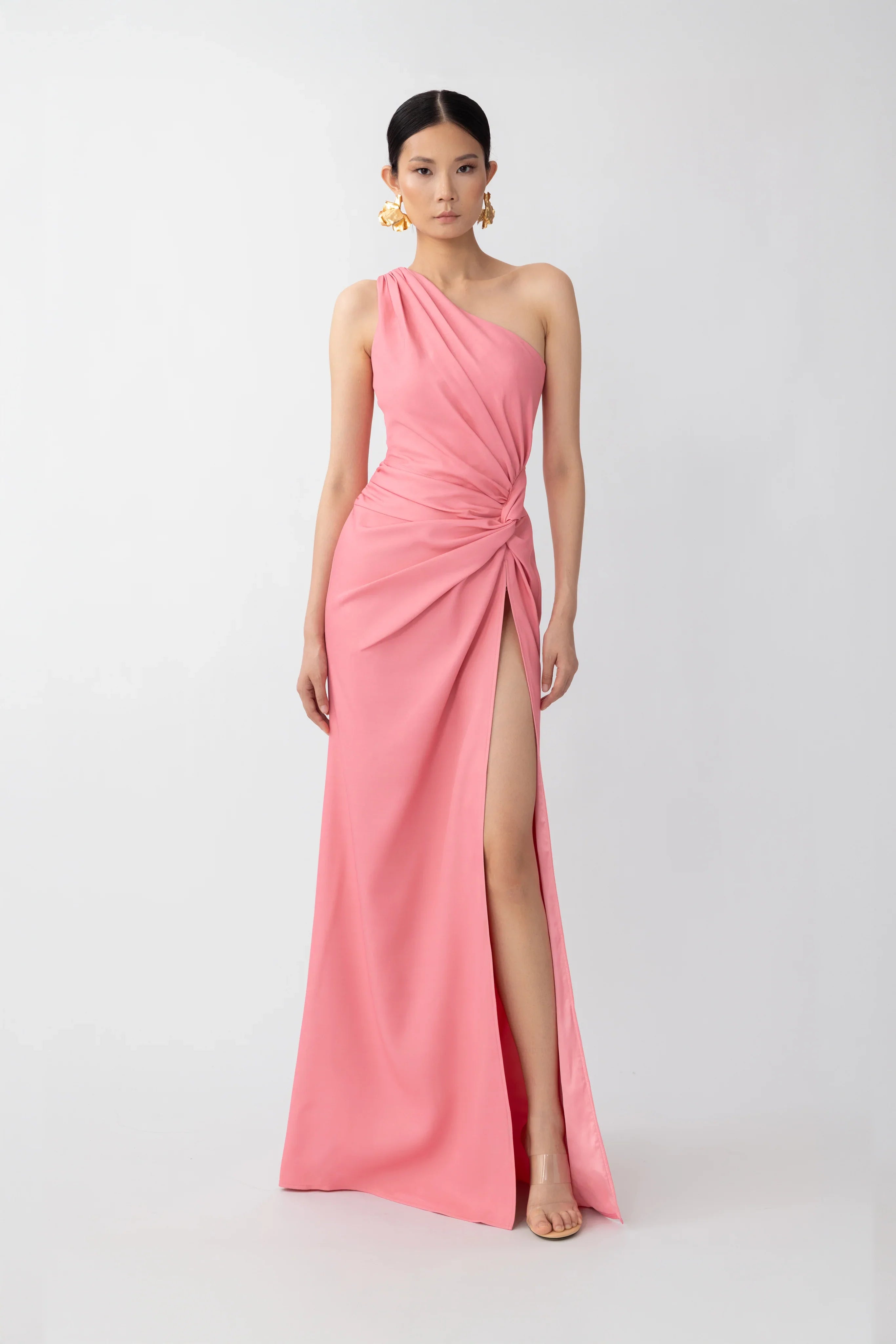 Helene One-shoulder Dress SAU LEE Helene One-shoulder Dress SAU LEE