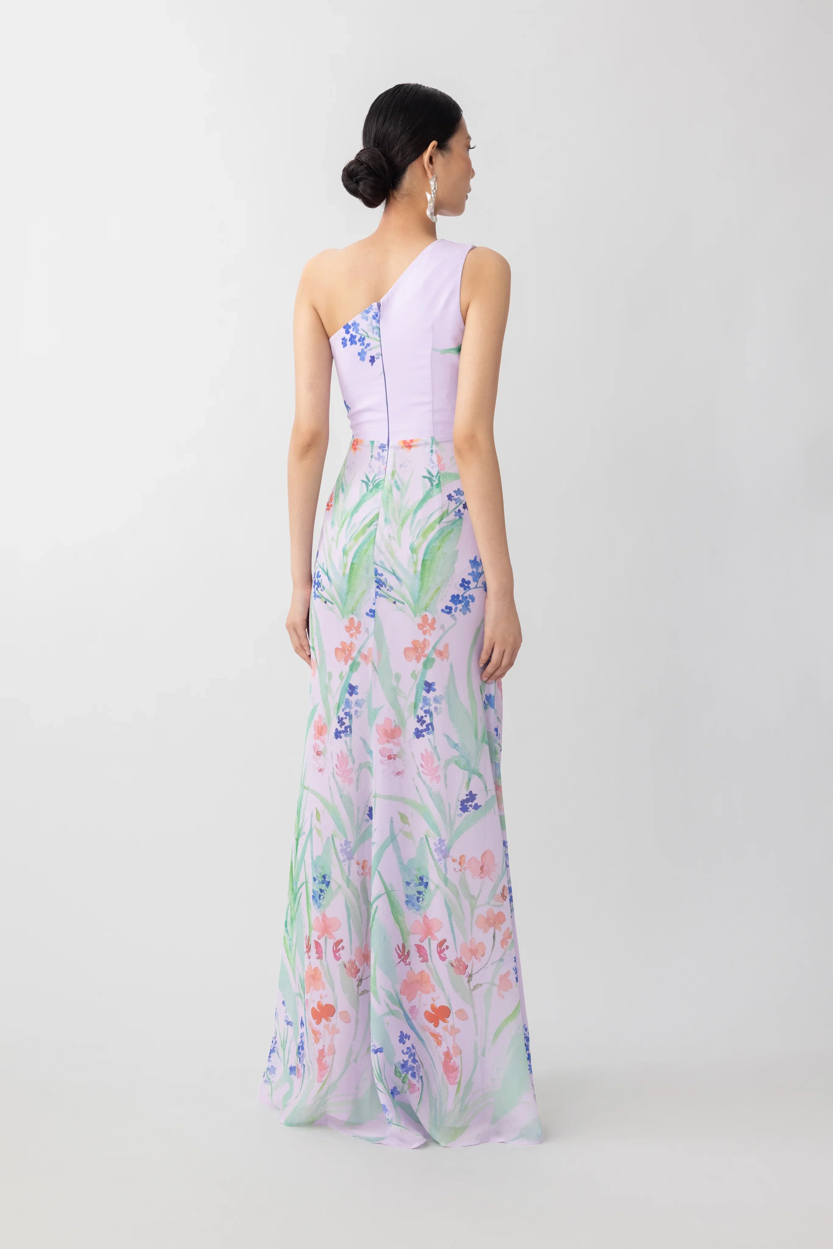 Gwendolyn Dress in Lavender Multi | SAU LEE Official Website