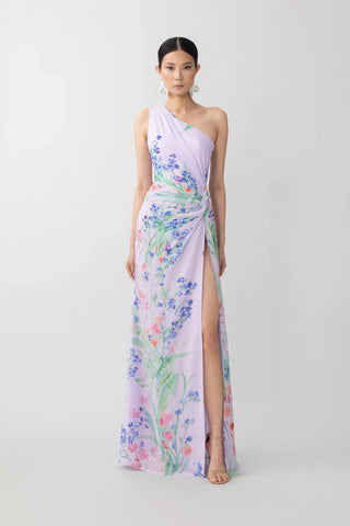 SAU LEE | Gwendolyn Dress | Gwendolyn Dress - Lavender Multi / 00