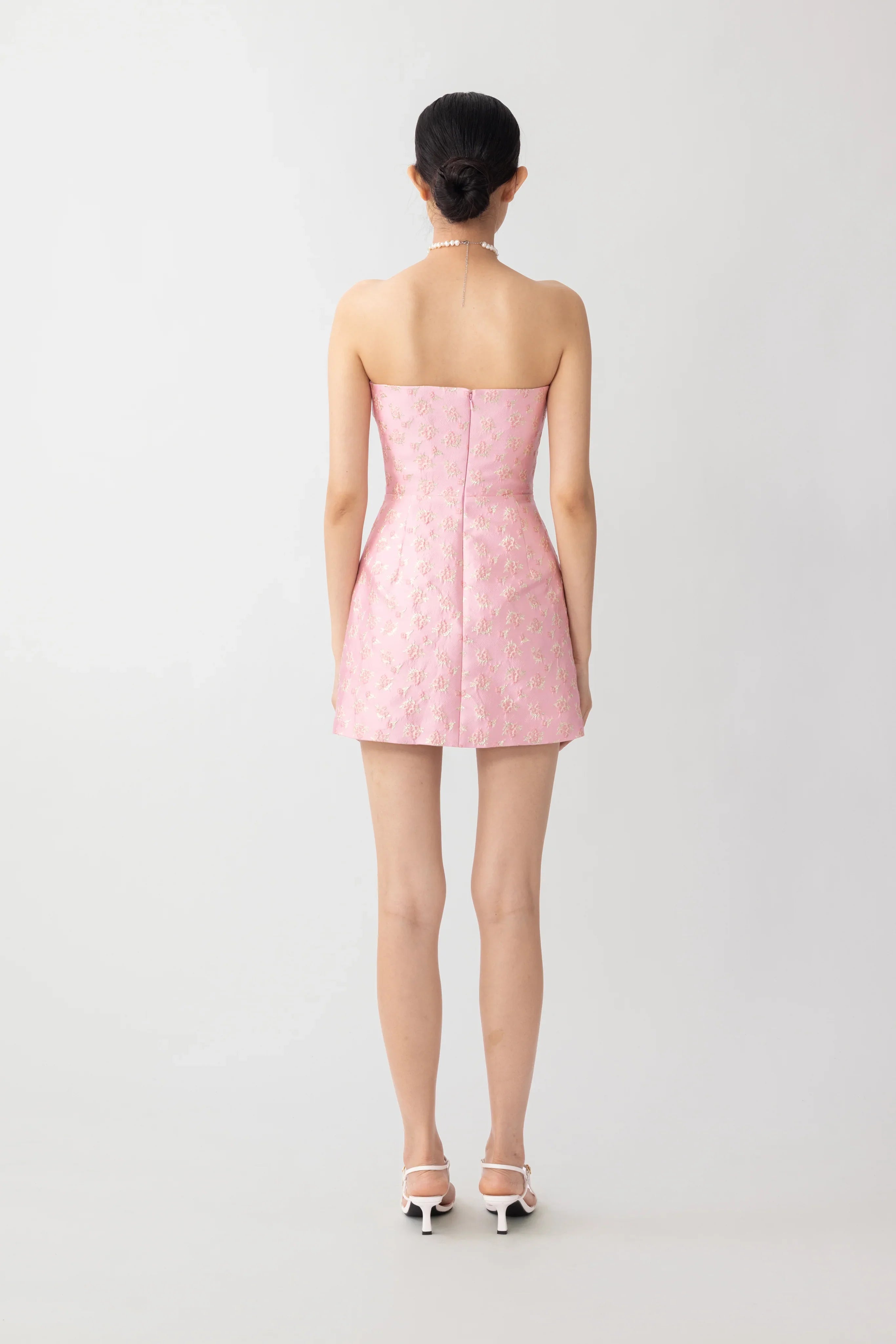 dion lee bustier dress acid pink Dion Lee Bustier Dress In Acid Pink
