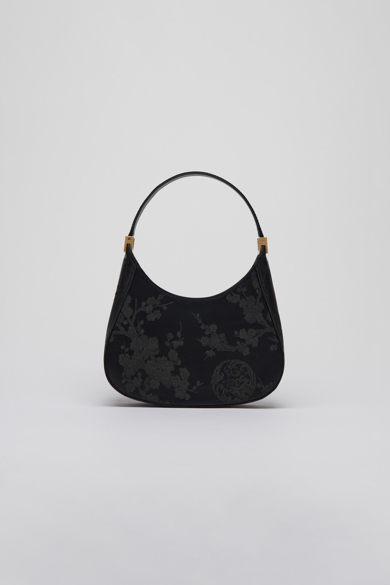SAU LEE mini sau JACQUARD MINI BAG - Black