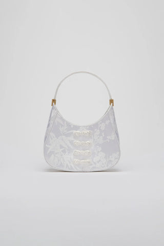 SAU LEE | mini sau JACQUARD MINI BAG | mini sau JACQUARD MINI BAG - White