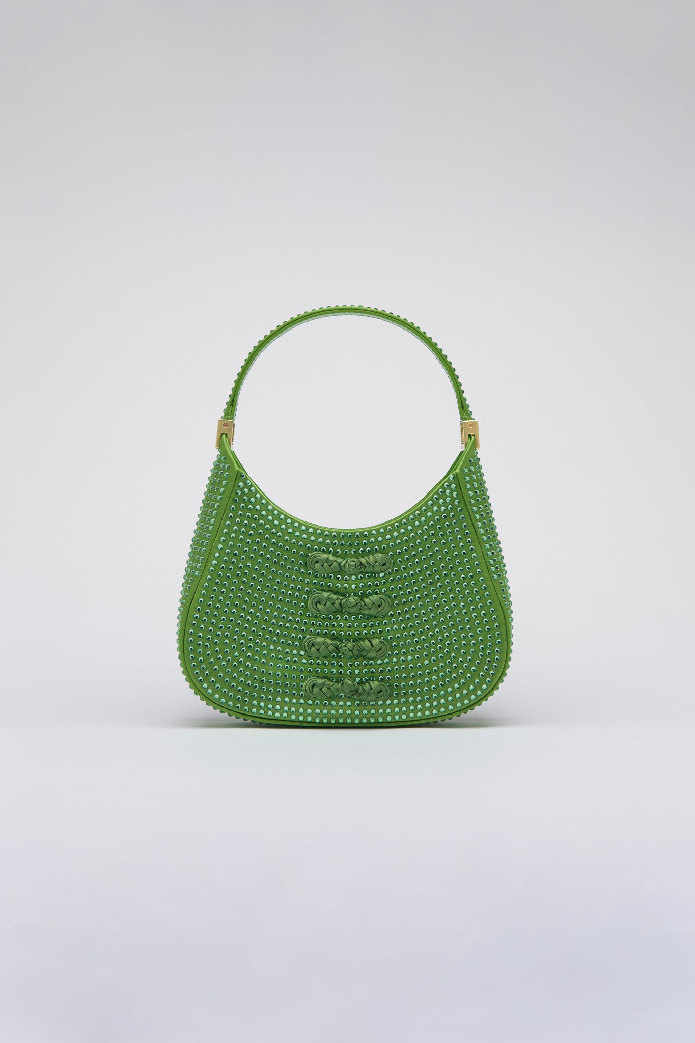 SAU LEE mini sau CRYSTAL MINI BAG - Apple Green