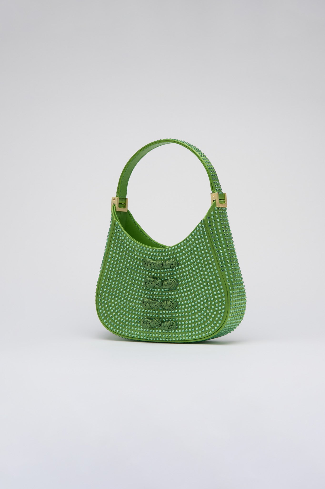 SAU LEE mini sau CRYSTAL MINI BAG - Apple Green