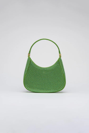 SAU LEE mini sau CRYSTAL MINI BAG - Apple Green