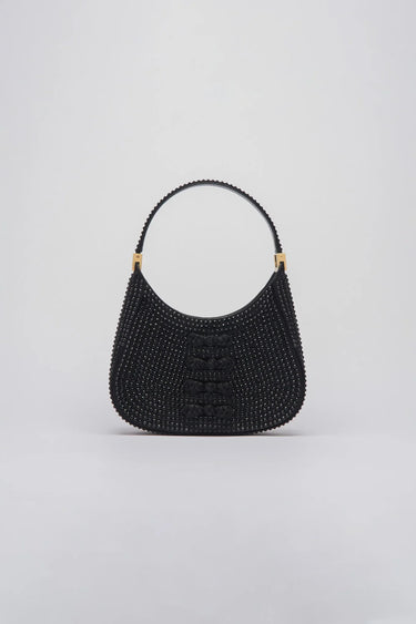 SAU LEE mini sau CRYSTAL MINI BAG - Black