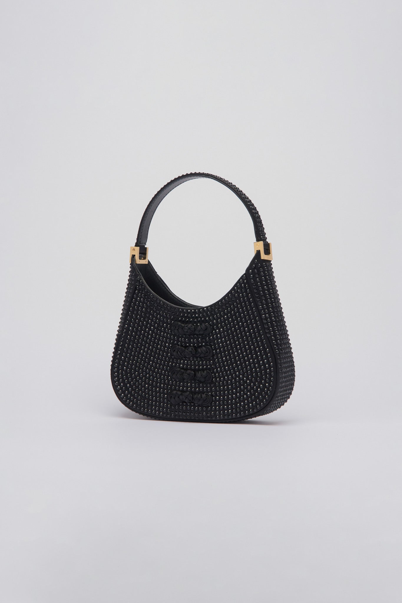 SAU LEE mini sau CRYSTAL MINI BAG - Black