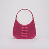 SAU LEE mini sau CRYSTAL MINI BAG - Fuchsia