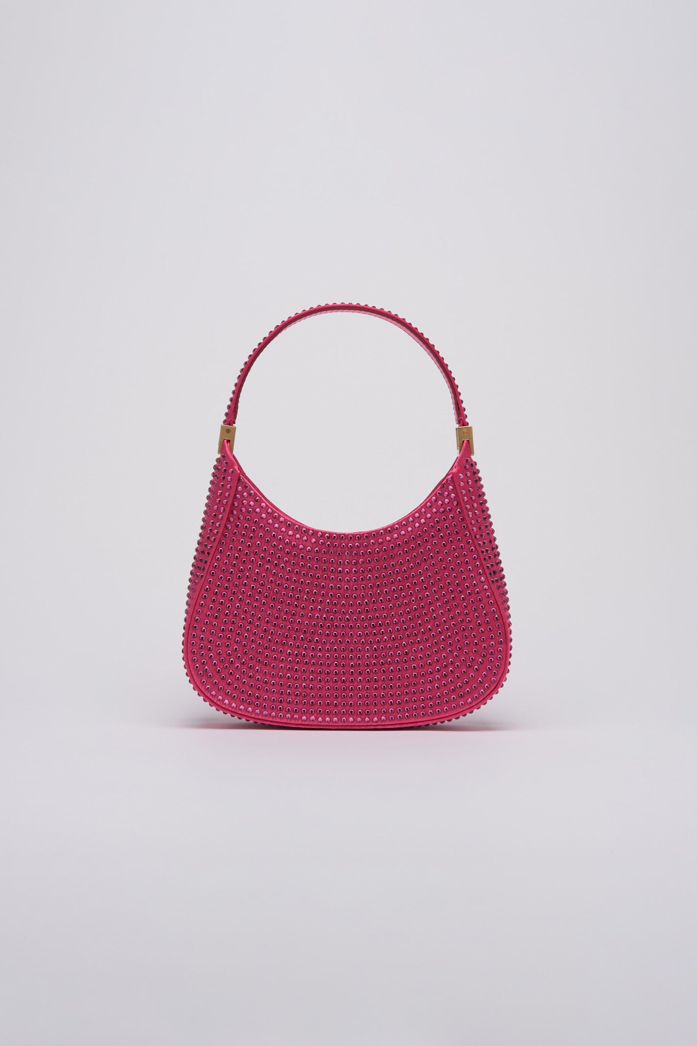 SAU LEE mini sau CRYSTAL MINI BAG - Fuchsia