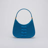 SAU LEE mini sau CRYSTAL MINI BAG - Peacock Blue