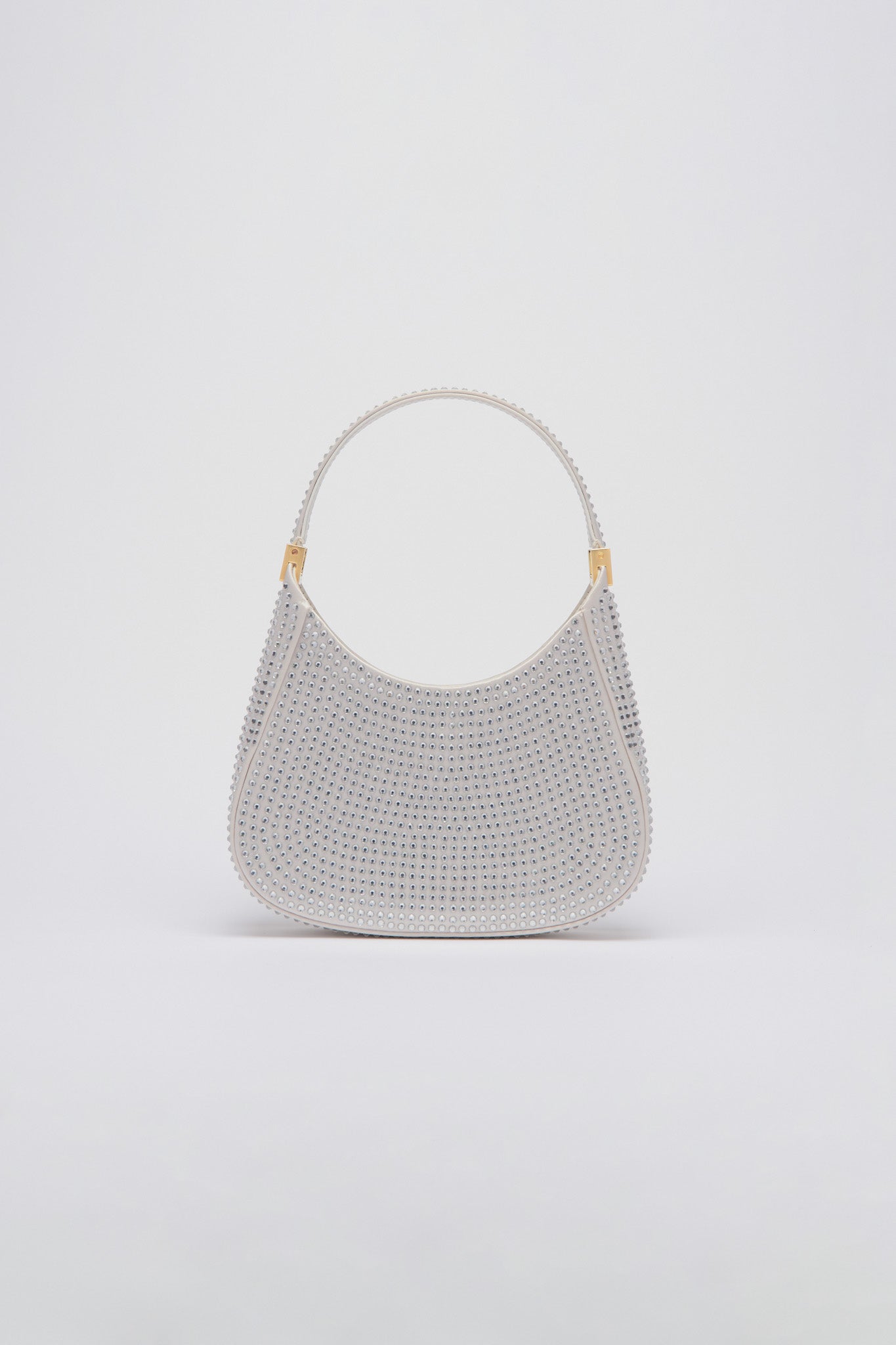 SAU LEE mini sau CRYSTAL MINI BAG - Silver