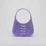 SAU LEE mini sau SEQUIN MINI BAG - Lavender
