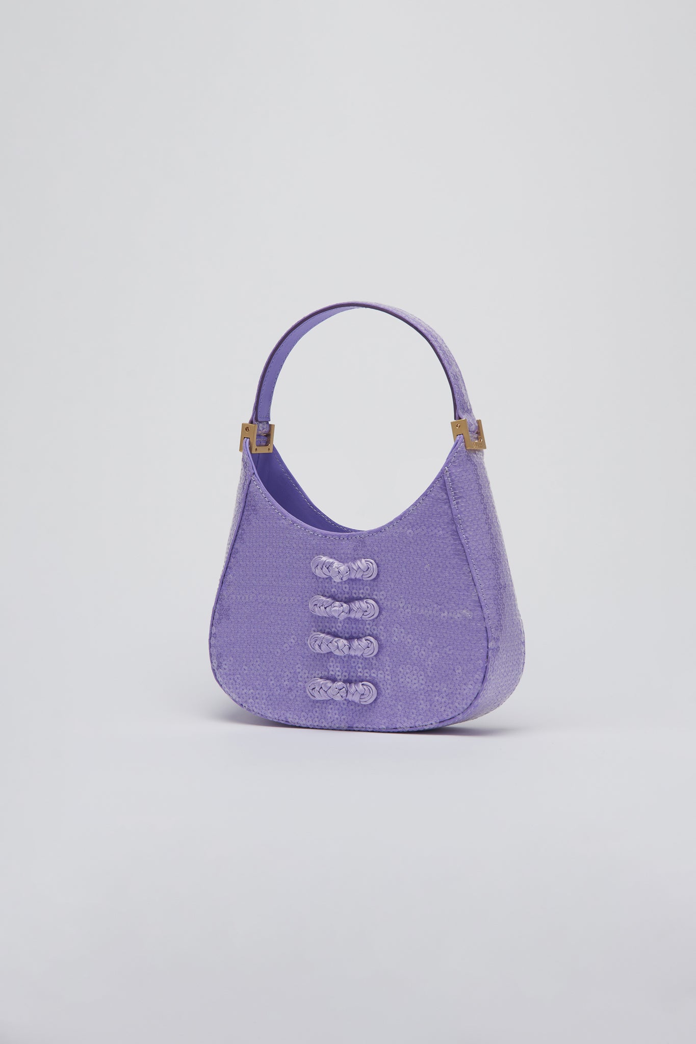 SAU LEE mini sau SEQUIN MINI BAG - Lavender