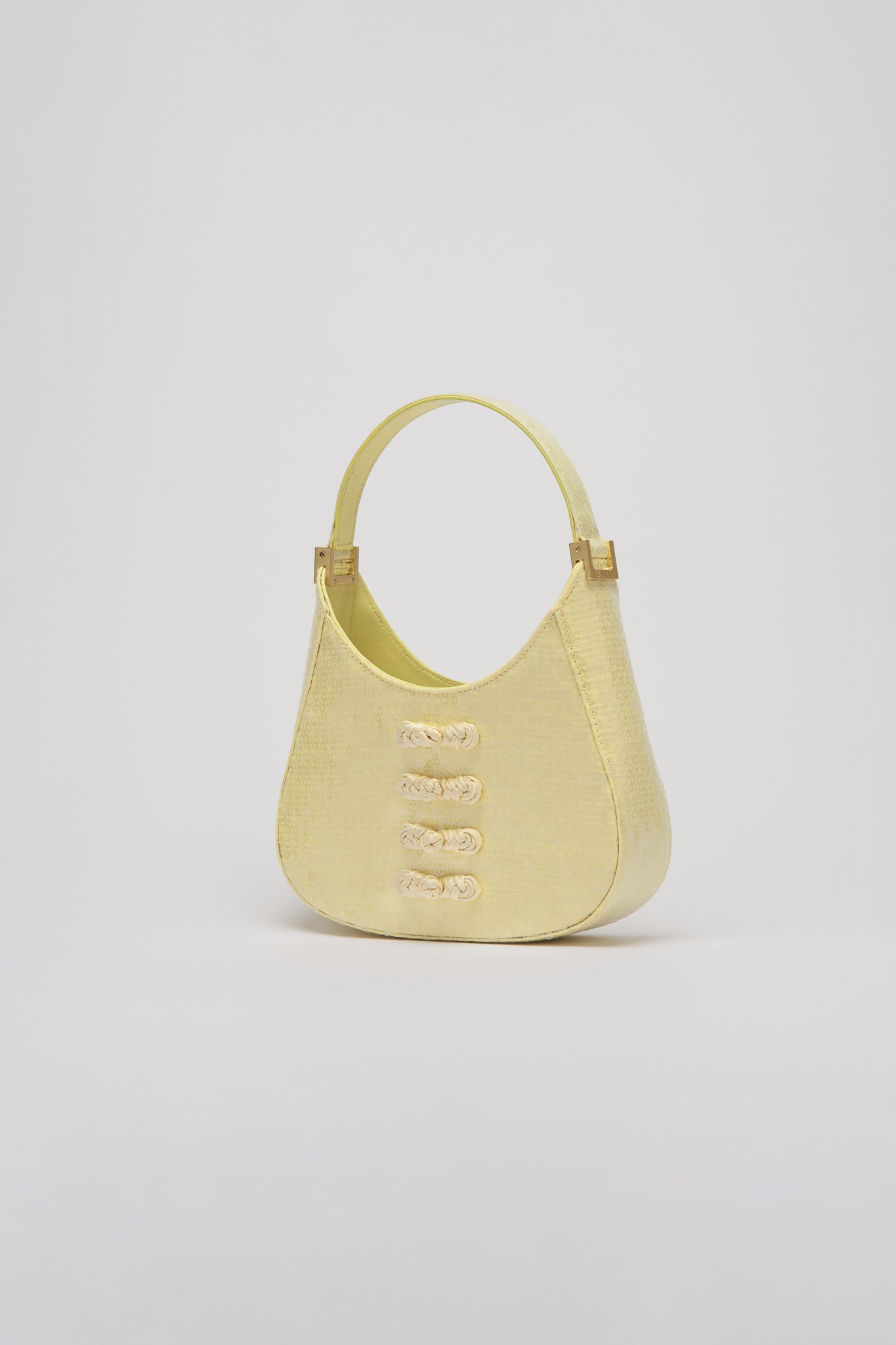 mini sau Sequin bag - SAU LEE #color_popcorn yellow