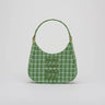 SAU LEE mini sau TWEED MINI BAG - Green Plaid