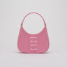 SAU LEE mini sau TWEED MINI BAG - Baby Pink