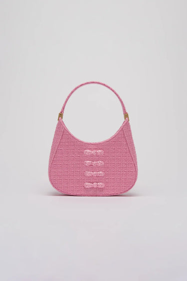 SAU LEE mini sau TWEED MINI BAG - Baby Pink