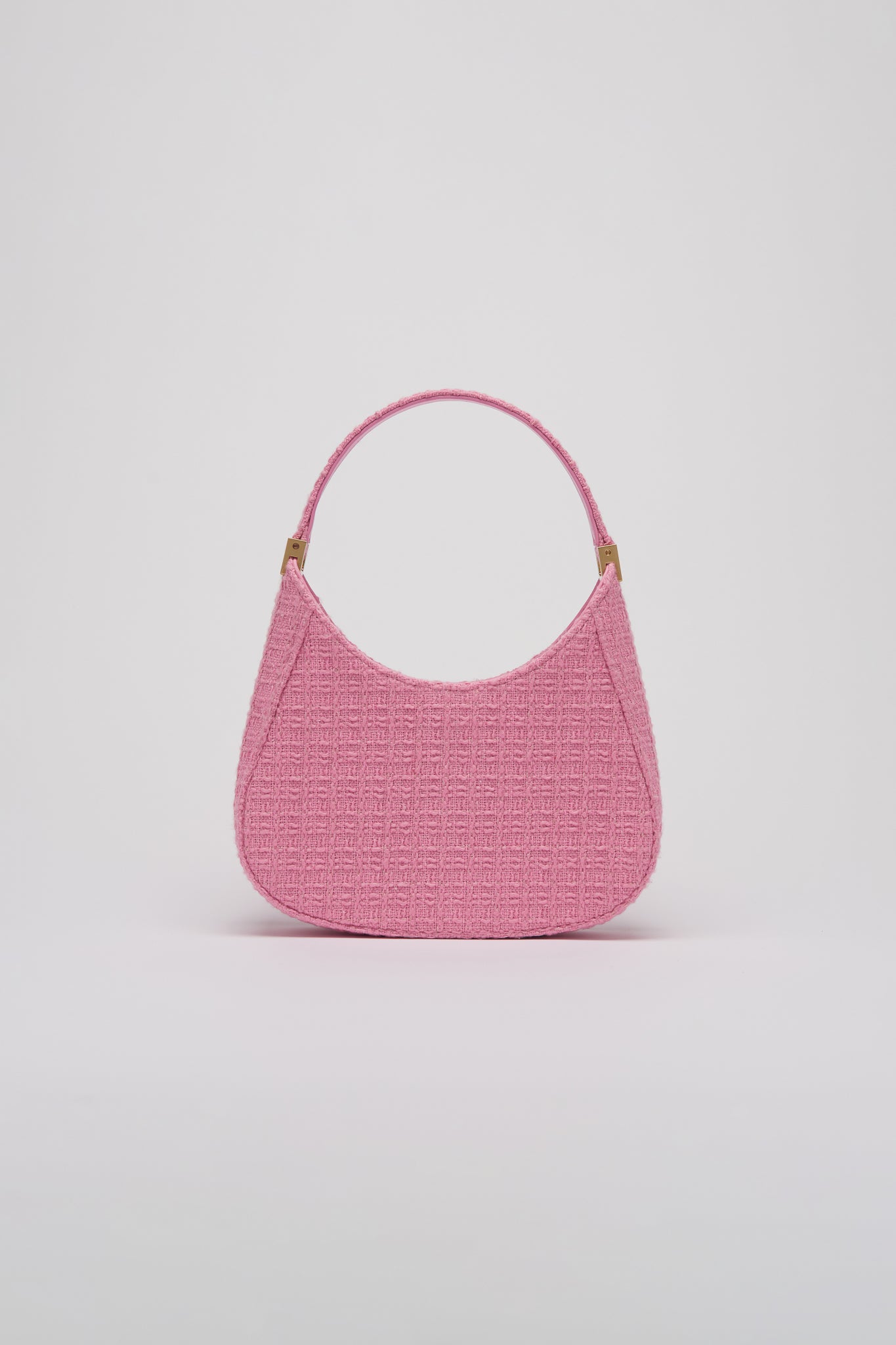 SAU LEE mini sau TWEED MINI BAG - Baby Pink