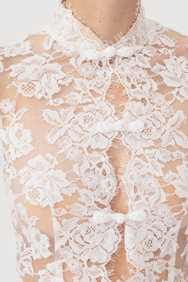 SAU LEE | Saphina Lace Top | Saphina Lace Top - White / 00